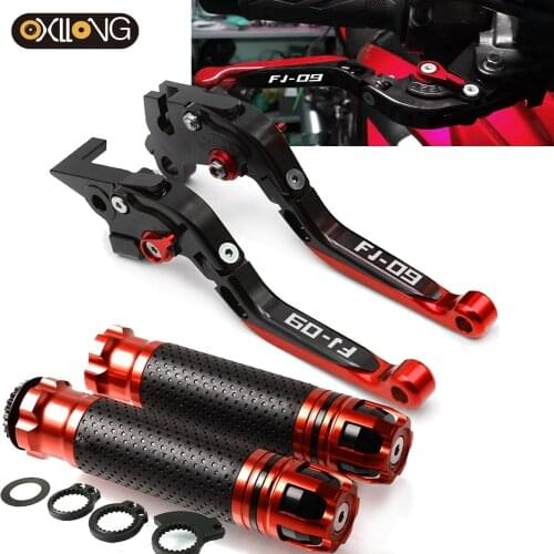 For YAMAHA FJ-09 FJ09 FJ 09 2014 2015 2016 2017 2018 Motorcycle Accessories Brake Clutch Levers Handlebar grip Handle Hand Grips
