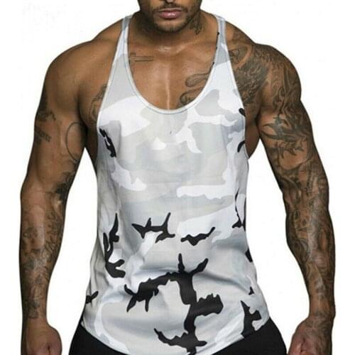 Hirigin Men's Fitness Tank Tops