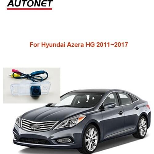 Autonet Rear view camera For Hyundai Azera HG 2011~2017 night view backup rear camera/ license plate camera/AHD rear camera