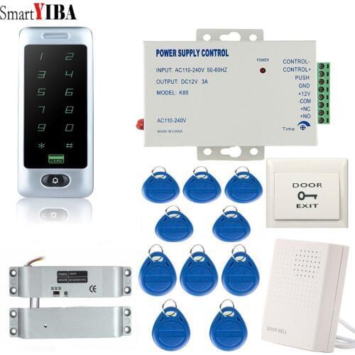 SmartYIBA RFID Gate/Door Opener Door Access Control Door Lock For Security Doors, Building Entrance/Exit Button Dingdong Bell