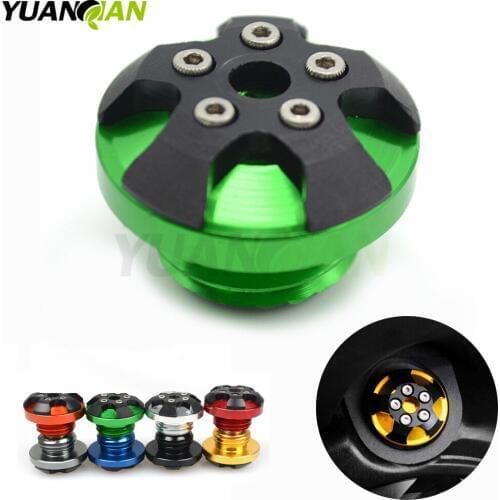 Motorcycle motocross Engine Oil Cap Fuel Tank Cover For kawasaki Ninja 250 SL 2014-2016 ZX-6R ZX-10R ER-6N ER-6F Engine Oil Cap