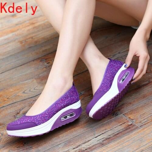 Summer Womens Shoes Breathable Mesh Comfortable Casual Ladies Shoes New Outdoor Sport Women Sneakers for Walking Fashion Flat