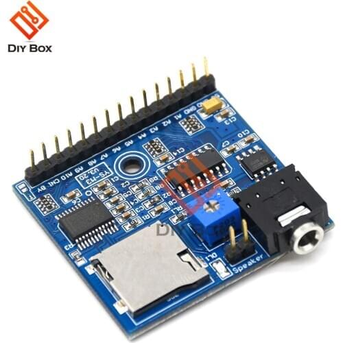DC 5V MP3 voice player module supporting MP3 WAV DIY kit sound amplifier board module volume control sub board speaker speakers