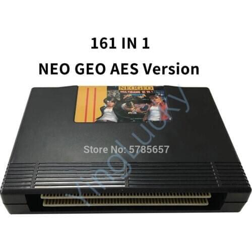 Original 161 in1 NEO GEO AES JAMMA multi-function game cartridge PCB game board AES version Family game machine arcade game