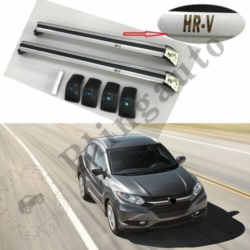 Crossbar Cross Bar rail rack fits for H-O-N-D-A HRV HR-V 2016-2020 silver mixed black
