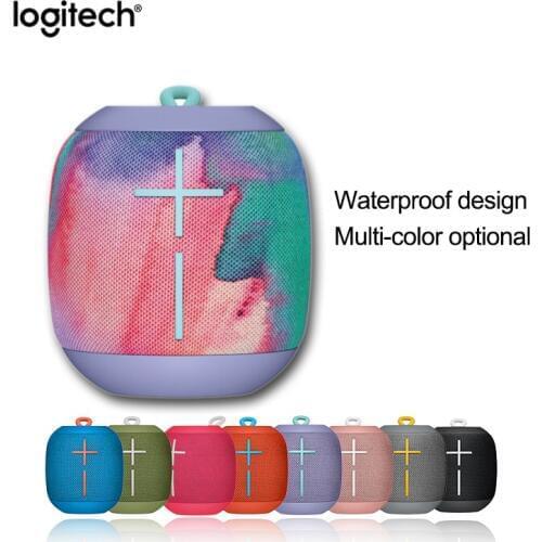 Logitech Ultimate Ears WONDERBOOM Portable Bluetooth Speaker Speaker IPX7 Waterproof 10 Hour Battery Life Surround sound
