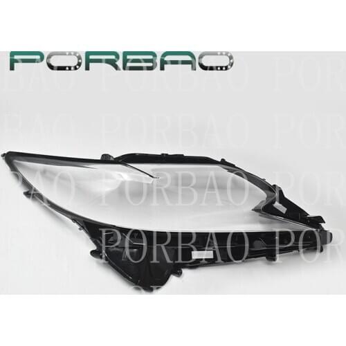 Headlight Headlamp Clear Auto-Shell Cover for ES350 16-18 Transparent Glass Lens Cover Replacement DIY