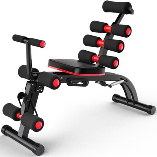 Abdominal Trainer Sit Up Bench Abs & Core Exercise Chair with Foam Roller Handles, Fitness Workout Machine