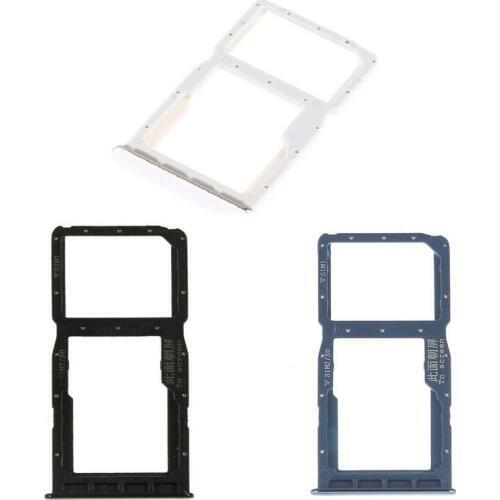 OEM Dual SIM Card Tray Holder Replacement for Huawei P30 Lite phone Silver Blue Black Color