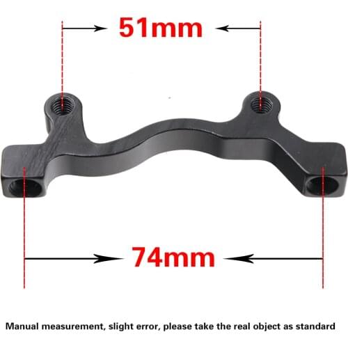 1pcs MTB bike disc brake converter Ultralight Bracket IS PM AB to PM A Disc Brake Mount Adapter for 140 160 180 203mm rotor