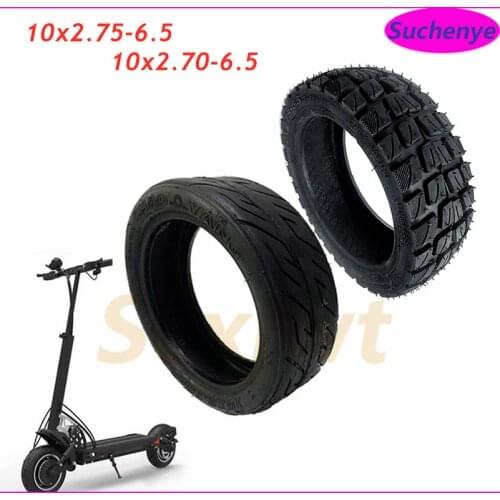 10x2.70-6.5 Thickened Tubeless Tire for Speedway 5 Dualtron 3 Electric Scooter Self Balance 10 Inch 10x2.75-6.5 Off-road Tyres