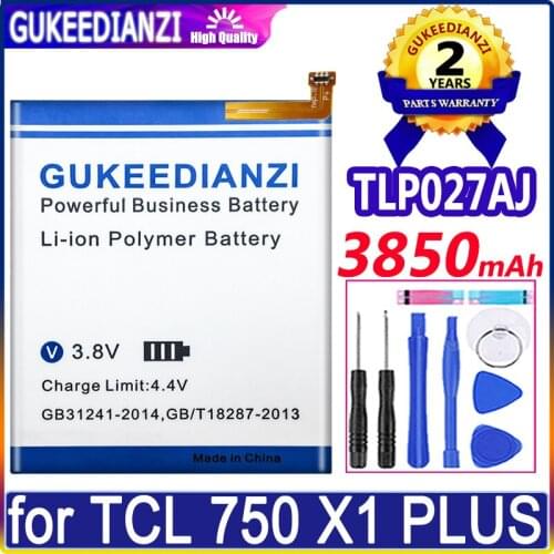 3850mAh GUKEEDIANZI battery TLP027AC TLP027AJ for Alcatel A5 LED 5085D 5085Y Idol 5 6085D PULSEMIX OT5085C Mobile Phone