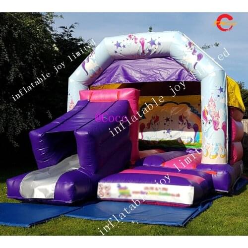 Free shipping to door,17x11.5ft castle combo inflatable bounce house,new design jumper castle with slide combos