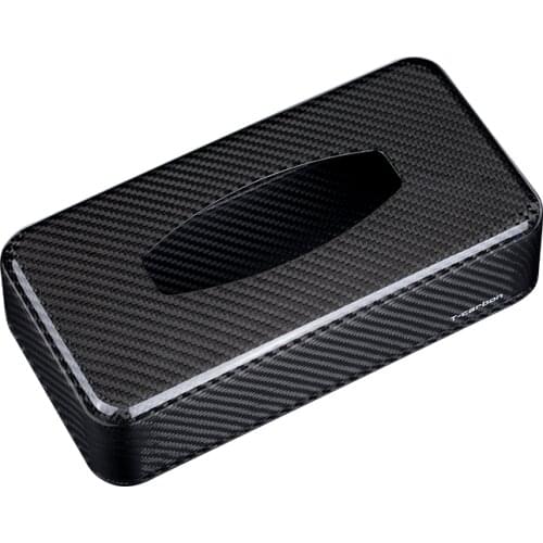 Carbon fiber tissue box Car interior trinkets For All cars