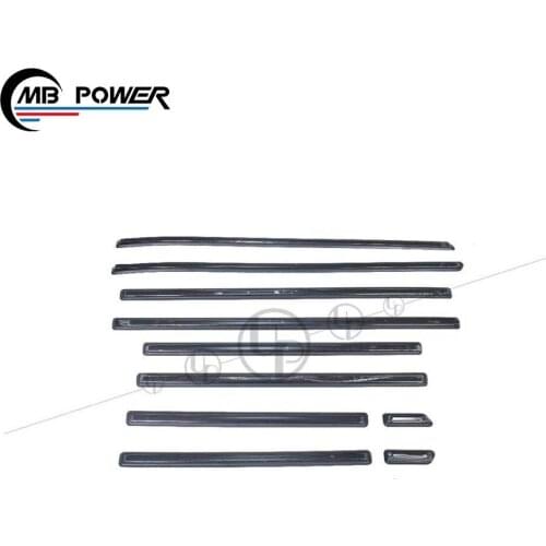 G CLASS edition black side molding trims kit fit for G CLASS w464 G63 G500 G350D edition black side molding trims kit
