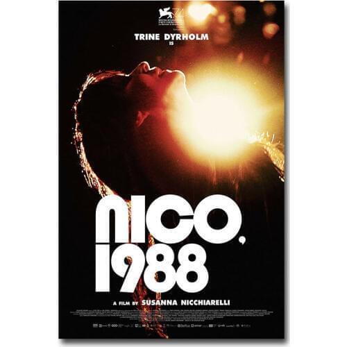 Nico 1988 MovieSilk Cloth Poster Art Bedroom Decoration