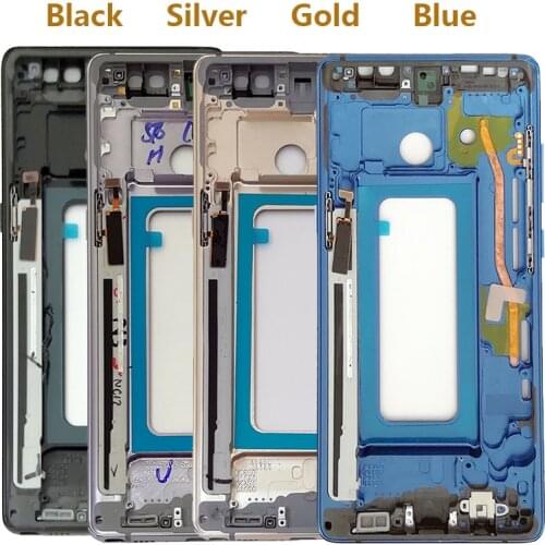 Original Middle Frame Chassis For Samsung Galaxy Note 8 SM-N950 Front Housing Bezel Case Replacement
