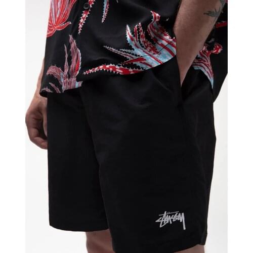 2021 Summer New Sports Casual Cool Beach Shorts Mens Polyester Quick-Dry Fashion Brand Clothing Skateboard Gyms Fitness Pants