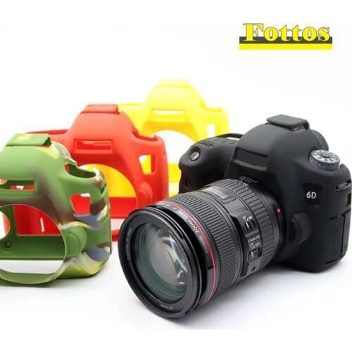 Camera Bag Soft Silicone Rubber Camera Protective Body Cover Case Skin For Canon EOS 6D DSLR High quality