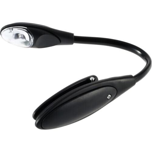 Led Book Light Mini Clip-On Flexible Bright LED Lamp Light Book Reading Lamp For Travel Bedroom Book Clip-On Bright Book Light