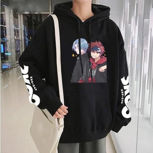 Latest Anime Sk8 The Infinity Hoodie Cartoon Skateboard Boys Women Winter Pullover Unisex Streetwear Oversized Sweatshirts Male