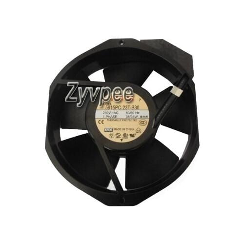 AC Cooling Fan 5915PC-23T-B30-A00 5915PC-22T-B30-B00 220V 230V 50/60Hz 2 Pins 150x172x38mm