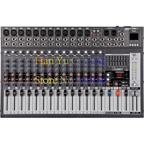 High quality AUDIO dj mixer pione-er with usb mp3 player music mixer dj controller microphone