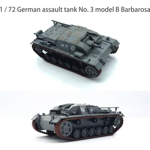 1: 72 German No. 3 assault tank model B Barbarosa trumpeter 36135 Finished product collection model