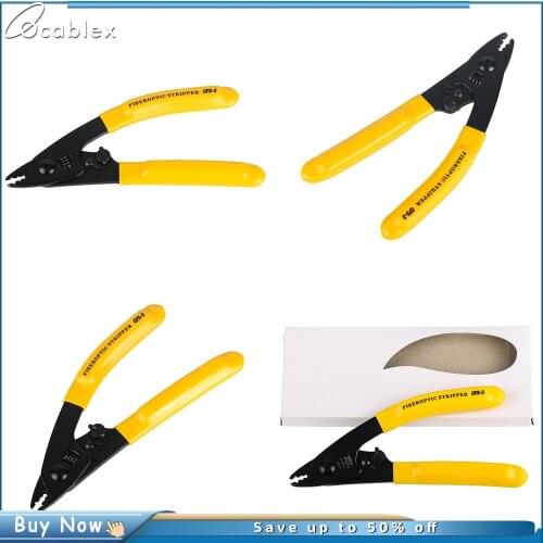 5PCS CFS-3 Miller Three-port Fiber Optical Stripper/ Pliers/ Wire Strippers Miller Optical Fiber Stripping Pliers FTTH Tools