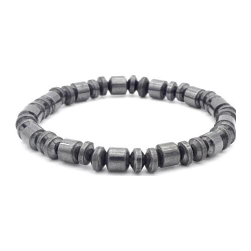 8mm hk5 adjusted Magnetite Bracelet bead women men gift Reiki Buddha Yoga nature stone hotsale Charm