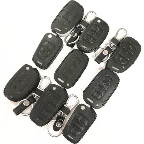 Car Key Case For Hyundai ix35 iX45 ix20 iX25 i10 i20 i30 i40 HB20 Sonata Verna Solaris Elantra Accent