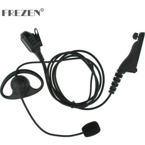 Walkie Talkie Headset Iron Clip D Type Mic Stick Tactical Headphone For Motorola XIRP8260/P8268/P8200/XPR6550 Two Way Radio