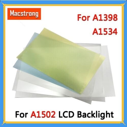 NEW 13" A1502 LCD Backlight for MacBook Pro Retina 12" A1534 Backlight 15" A1398 LCD Screen Display Back Rear Reflective Sheets