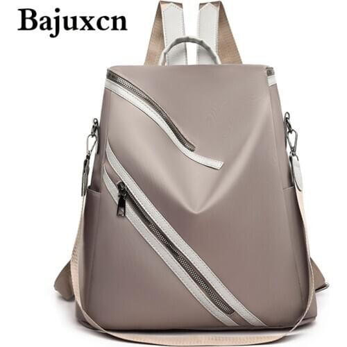 2020 winter new ladies backpack fashion luxury personalized zipper travel backpack casual multifunctional school bag hot sale