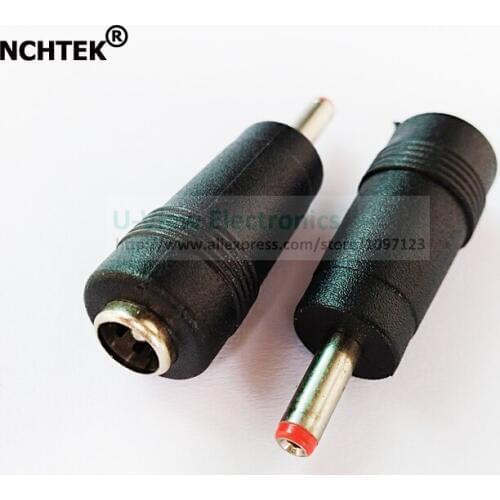 NCHTEK DC Power 5.5x2.1MM Female to DC 3.5x1.35MM Male Converter Plug Connector Adapter/Free Shipping/100PCS