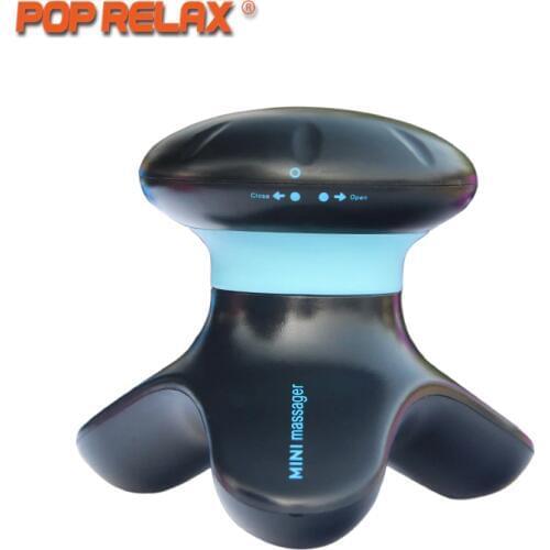 POP RELAX Mini Vibrator Electric Head Scalp Neck Face Massager Vibration Body Vibrating Massage Cellulite Smart Hand Massager