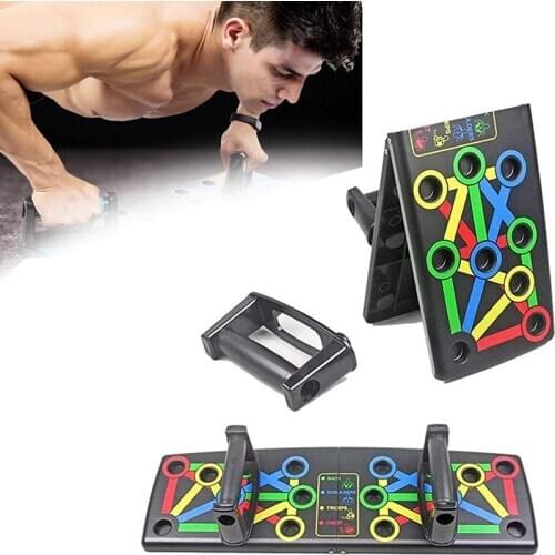 Portable Push Up Board System 9 in 1Home Exercise Equipment For Gym Fitness Exercise At home Sport Equipment Workout Board