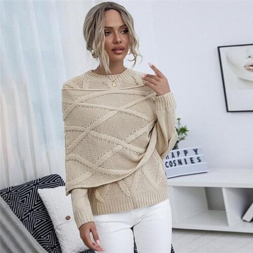 Knitted Sweaters Women Autumn Winter Sweater Sweater Women Female Long Sweet Pullover Pull Femme Sweater Pullover Female