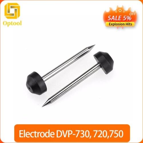 Free shipping 1pair NanJing DVP Electrode for DVP-730 /DVP-750 Fiber Optical Fusion Splicer Electrode rod Made in China