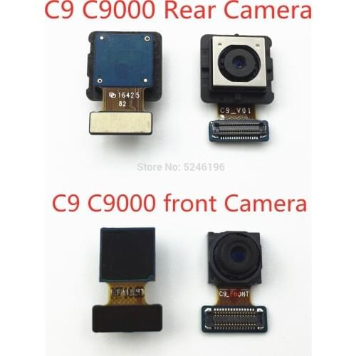 1pcs Back big Main Rear Camera front camera Module Flex Cable For Samsung Galaxy C9 C9000 Back Main Flex Cable Replace Part