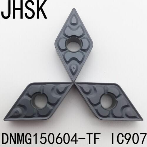 10pcs DNMG441-TF IC907 DNMG150604-TF IC907 external turning tools carbide turning inserts cutter