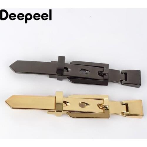 2/4pcs Deepeel Handbag Hardware Accessories Metal Bag Belt Pin Buckle for DIY Sewing Bags Decor Clothing Adjust Leather Craft