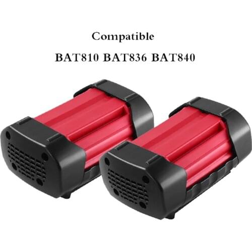 2pcs for Bosch 36V 6.0Ah Li-ion Replacement Battery Power Tools BAT810 BAT836 BAT840 BAT837 2607336003 Rechargeable Battery