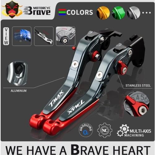 Motorcycle Aluminum Adjustable Extendable Brake Clutch Lever For Yamaha tmax 560 tech max 2020 2021 tmax560 techmax T-max