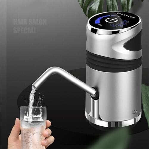 Automatic Electric Water Pump Button Dispenser Gallon Bottle Drinking Switch For Water Pumping Device with USB cable