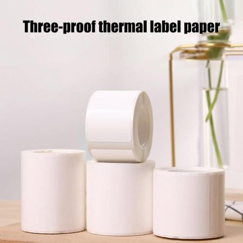 B21/B3S Tab Paper Waterproof Wear-resistant PVC High Definition Thermal Sticker for Supermarket