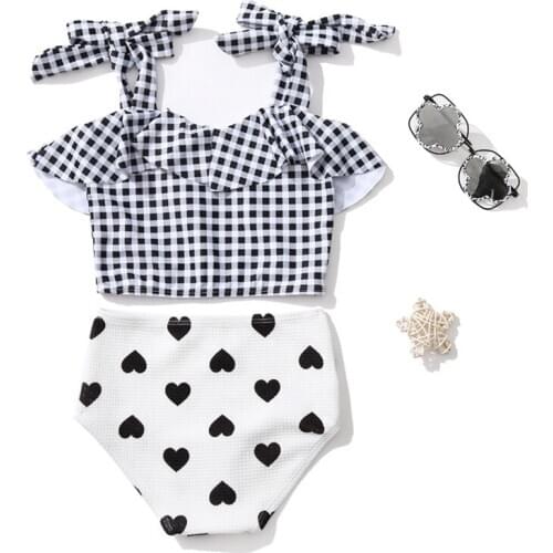 Girls Bikini Kids Swimwear Swimsuit Kids Girls New Summer Bathing Baby Girl Swimming 2Pcs Girl Sunfing For Girl Bikinis Swimsuit