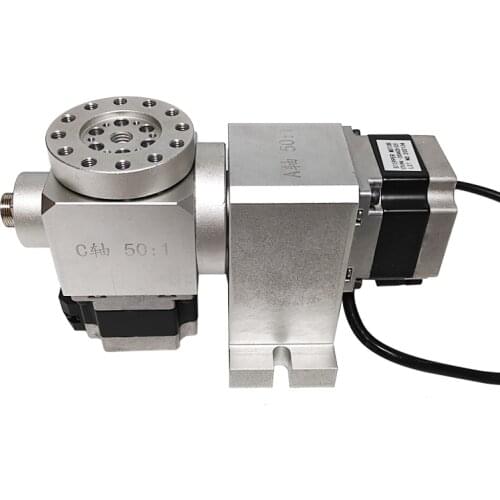 Harmonic Drive Reducer CNC 4th 5th A B Rotary Axis Speed Reducing Ratio 50:1 for Milling Machine