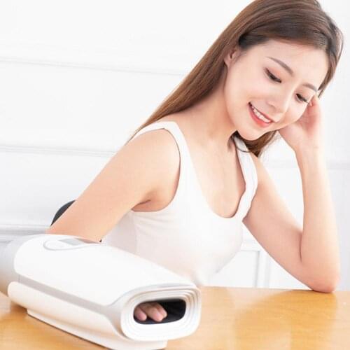 Electric Hand Massage Device Heat Air Compression Massager Beauty Finger Wrist Spa Relax Pain Relief Hand Massage Tools