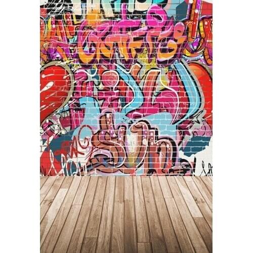 Photo fund Graffiti-art backdrop backgrounds vinyl music Hip Hop Photography Backdrop for Photo studio Props background G-1074